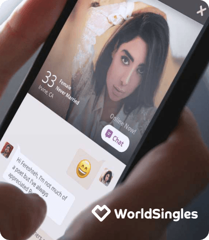WorldSingles dating app case study visual